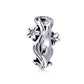 925 Sterling Silver Cherry Blossom Branch Pendant For Diy Bracelets And Necklaces