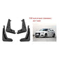 For Audi A3 Hatchback Sport 2017-2020 4Pcs / Set Car Auto Soft Plastic Splash Flaps Fender Guard