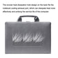 15.4 Inch Laptop Bag & Power - Protective Case In Ink Green