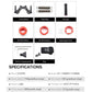 Portable 5-axis Gimbal for Dji Ronin Sc