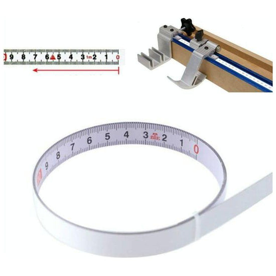 Self-Adhesive Steel Ruler With 5M Tape Measure