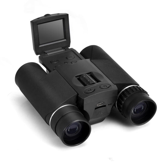10x Lcd Binoculars with Neck Strap and 25mm Objective Lens