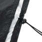Outdoor Furniture Set Cover - Waterproof Anti-Uv Dust-Proof - 210D Oxford Cloth - 123X123X74Cm - Black