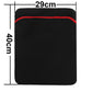 15 Inch Laptop Soft Sleeve Case Bag - Black