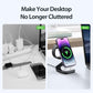 15W 3 In 1 Transparent Magnetic Wireless Charger
