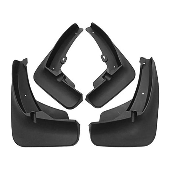 For Volkswagen Touareg 2019 4Pcs / Set Car Auto Soft Plastic Splash Flaps Fender Guard