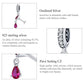 925 Sterling Silver Shimmering Wine Glass Pendant For Diy Bracelets & Necklaces