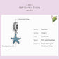 925 Sterling Silver Starfish Pendant Charm For Women&