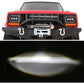 1 Pair 7 Inch Car Square Headlight Work Light