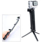 Extendable Monopod Tripod For Action Cameras - 3 Way Multi Function