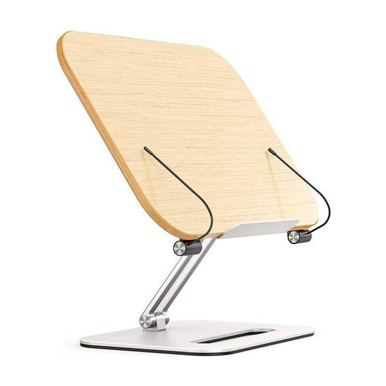 360-Degree Rotating Desktop Bookshelf For Tablets