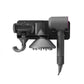 Wall Mounted Hair Dryer Holder For Bathroom Storage Upgraded Model