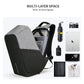 15-Inch Multifunction Usb Charging Laptop Backpack For Men