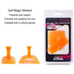 Improve Golf Ball Control With Silicone Magic Stickers