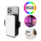 Foldable Rgb Fill Light With Phone Clip & Cold Shoe Interface