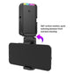 Foldable Rgb Fill Light With Phone Clip & Cold Shoe Interface
