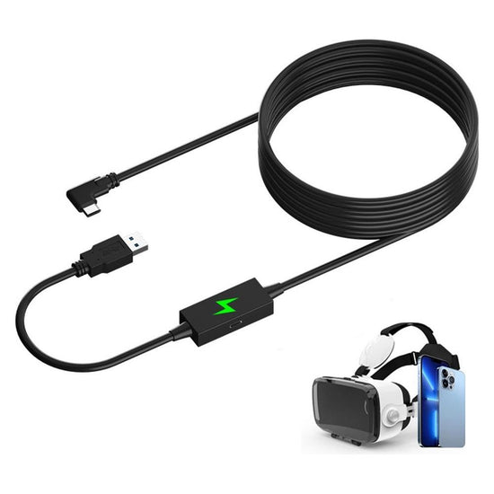 5M Usb To Type C Cable For Meta Quest Pro Vr Headset