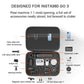 Portable Travel Bag for Xfji Storage - Complete Carrying Case 25.5 x 17.5 x 5.5cm