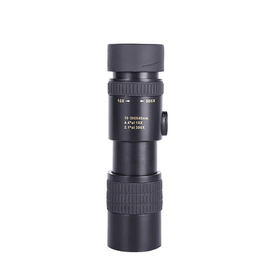 High Definition Monocular Telescope - 10-300X40 Bak4 Prism