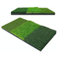 Indoor Golf Practice Pad - 3-In-1 Swing Mat For Hitting And Chipping - 30X60Cm