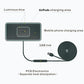 Wireless Car Charger with Anti-slip Pad for Airpods / Iphone - 15w