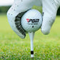 30-pack Golf Ball Tees with Limit Scale Line - Green 83mm - Qt027-White