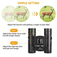 High-power Mini Binoculars for Low-light Night Vision 8x21