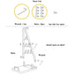 Universal Non-punch Vacuum Cleaner Floor Storage Bracket for Dyson - Black