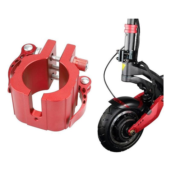 Red Folding Clamp For Electric Scooter - Zero 8X 10X 11X Dualtron Dt3 Thunder