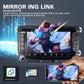 7 Inch Android Car Multimedia Player With Navigation & Bluetooth 2 + 32G - Standard + 4Lights Camera - Fits Volkswagen