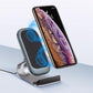 15W Multifunctional Wireless Charger With Stand Black