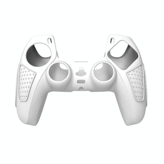 Black Silicone Protective Case for Ps5 Gamepad - Anti-skid Cover - White