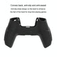 Black Silicone Protective Case for Ps5 Gamepad - Anti-skid Cover - White