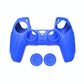 Black Silicone Protective Case for Ps5 Gamepad - Anti-skid Cover - White
