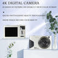 Retro 4K Digital Camera With 2.7 Lcd Screen - 30W Standard White