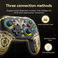 Wireless Gamepad for Nintendo Switch / Pro - Tooth Design - Tbd0603716901 Black Gold