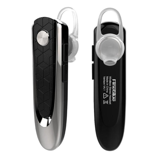 Wireless Bluetooth Earbud For Hands-Free Calls And Music - Large Battery - Black