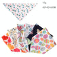 Cute Pet Triangle Towel Bib Cartoon Cats And Dogs Drool Towel Scarf - Size 01 - 11