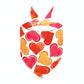 Cute Pet Triangle Towel Bib Cartoon Cats And Dogs Drool Towel Scarf - Size 01 - 11