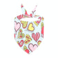 Cute Pet Triangle Towel Bib Cartoon Cats And Dogs Drool Towel Scarf - Size 01 - 11
