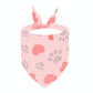 Cute Pet Triangle Towel Bib Cartoon Cats And Dogs Drool Towel Scarf - Size 01 - 11