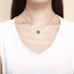 925 Sterling Silver Penguin Bracelet With Diamond Beads