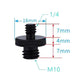 4-Piece Screw Adapter 1 / 4 Male To M10 Male