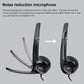Usb Wired Headset With Noise-Cancelling Mic