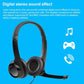 Usb Wired Headset With Noise-Cancelling Mic