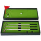 Mini Golf Putting Mat Trainer - 24.5X10.5X3.5Cm Court Push Rod