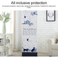 Fish Bone Fabric Dust Cover For Vertical Cabinet Ac - 170X50X30Cm - All-Inclusive