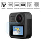 2-Pack Tempered Glass Screen Protectors For Gopro Max Lcd Display