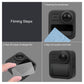 2-Pack Tempered Glass Screen Protectors For Gopro Max Lcd Display
