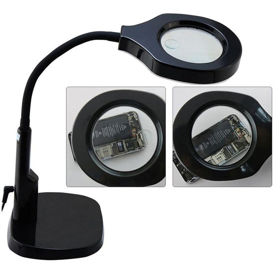 Adjustable Led Desk Magnifier Lamp For 220V Voltage